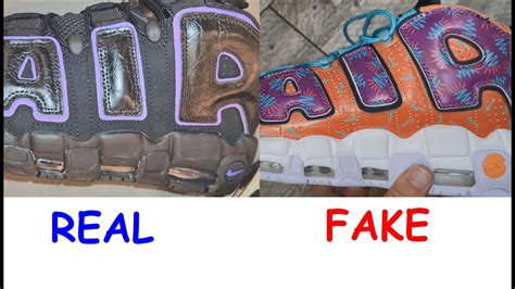 nike more uptemps real vs fake|are nike nikes genuine.